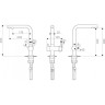 Комплект OMOIKIRI NAGANO DC + PURE DROP LITE 4048.8028
