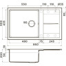 Мойка OMOIKIRI SUMI 86-DC Tetogranit/темный шоколад 4993650