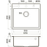 Мойка OMOIKIRI TEDORI 57-DC 4993984