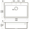 Мойка OMOIKIRI TEDORI 79-BE 4993949