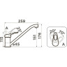 Смеситель OMOIKIRI KADO-WH 4994164