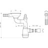 Арматура OMOIKIRI WK-1-R-G 4956499